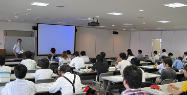写真：会場内