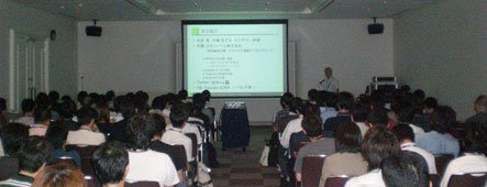 写真：会場内