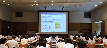 写真：会場内