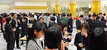 写真：情報交換会会場